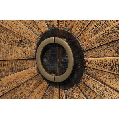 Centrum Four Door Sideboard Black Finish - LOOMLAN - Sarreid - Sideboards