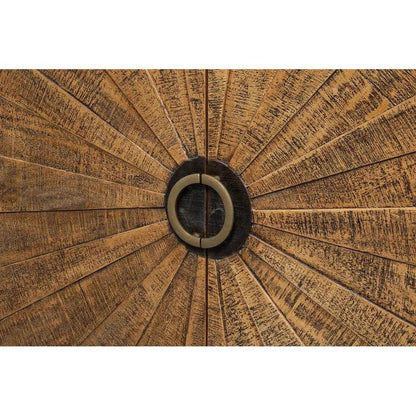 Centrum Four Door Sideboard Black Finish - LOOMLAN - Sarreid - Sideboards