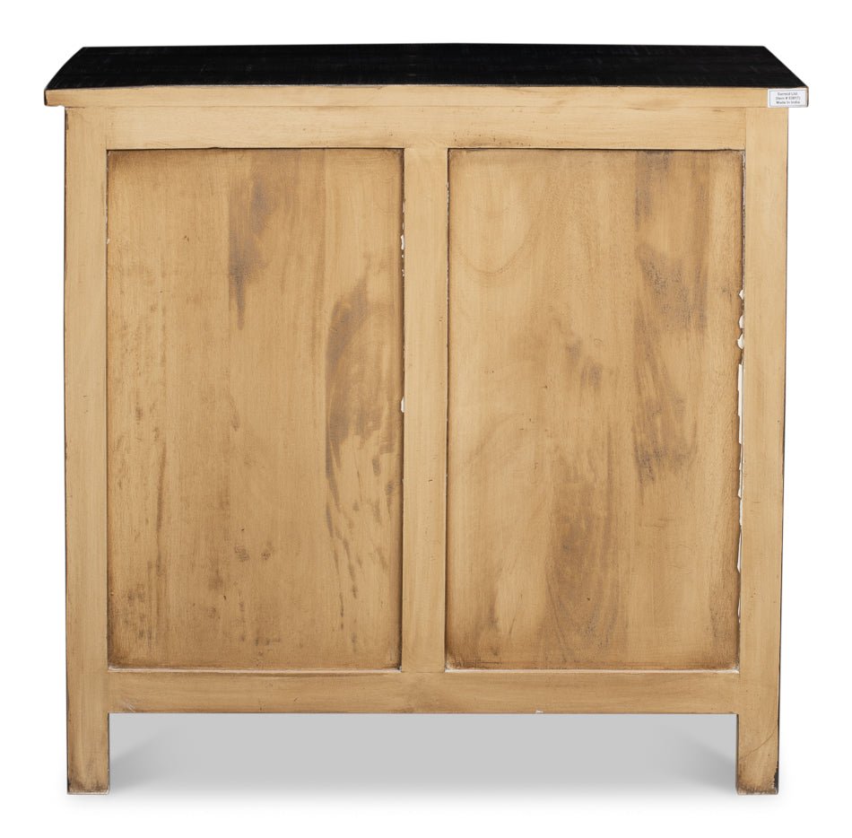 Sarreid Centrum Two Doors Wood Cabinet
