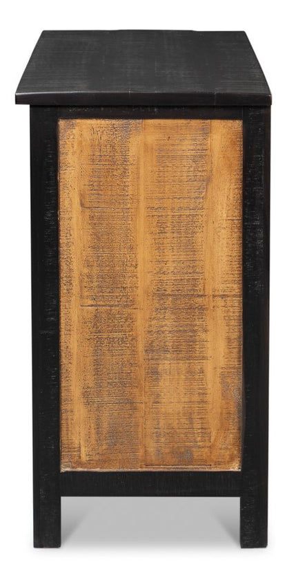 Sarreid Centrum Two Doors Wood Cabinet