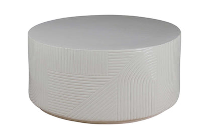Seasonal Living Serenity Textured Ceramic Outdoor Coffee Table
