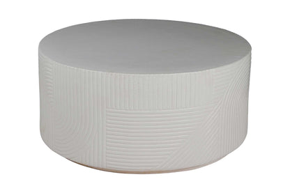 Seasonal Living Serenity Textured Ceramic Outdoor Coffee Table