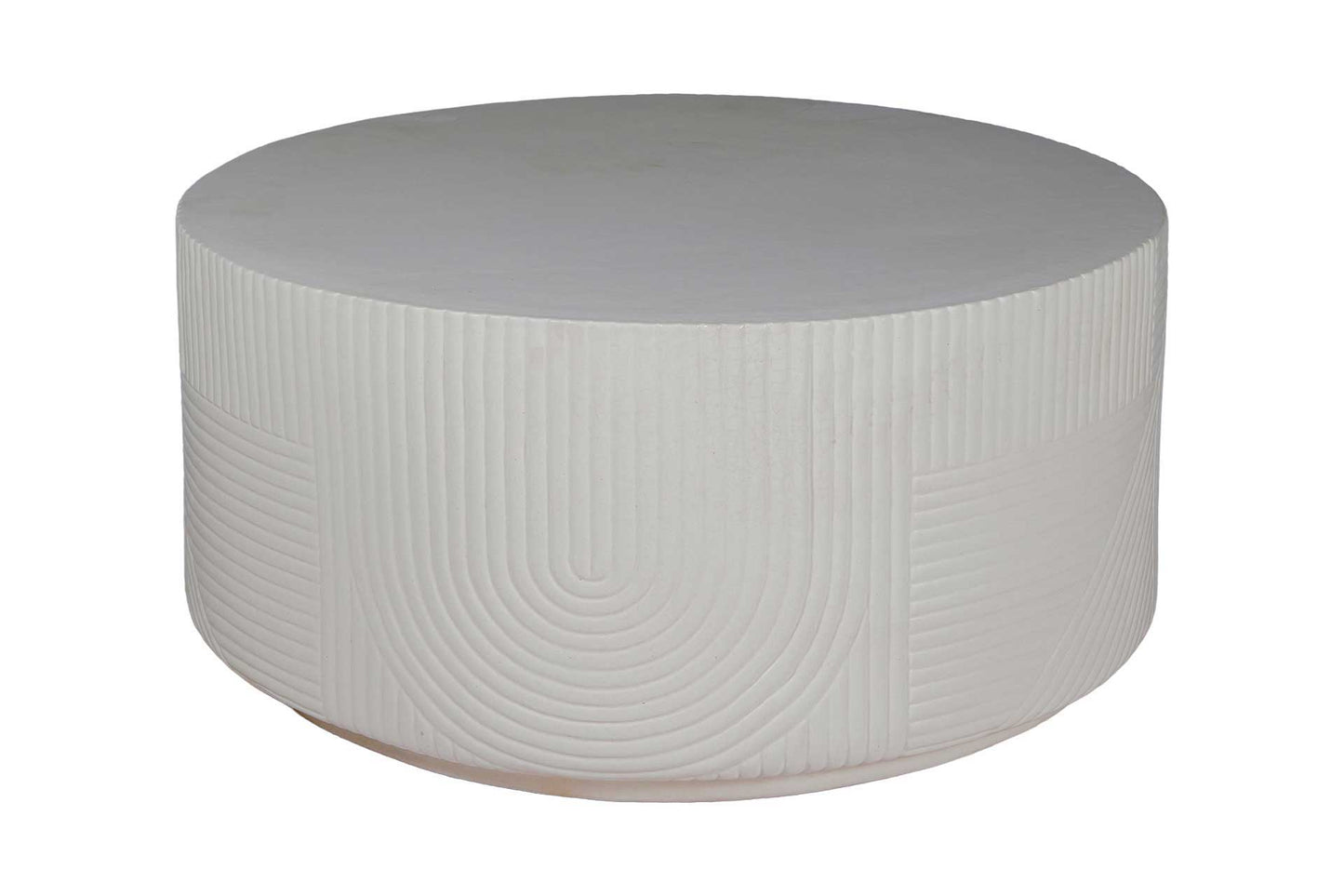 Seasonal Living Serenity Textured Ceramic Outdoor Coffee Table