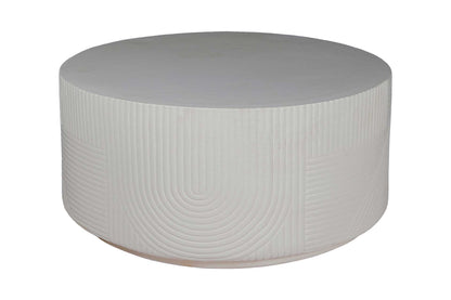 Seasonal Living Serenity Textured Ceramic Outdoor Coffee Table