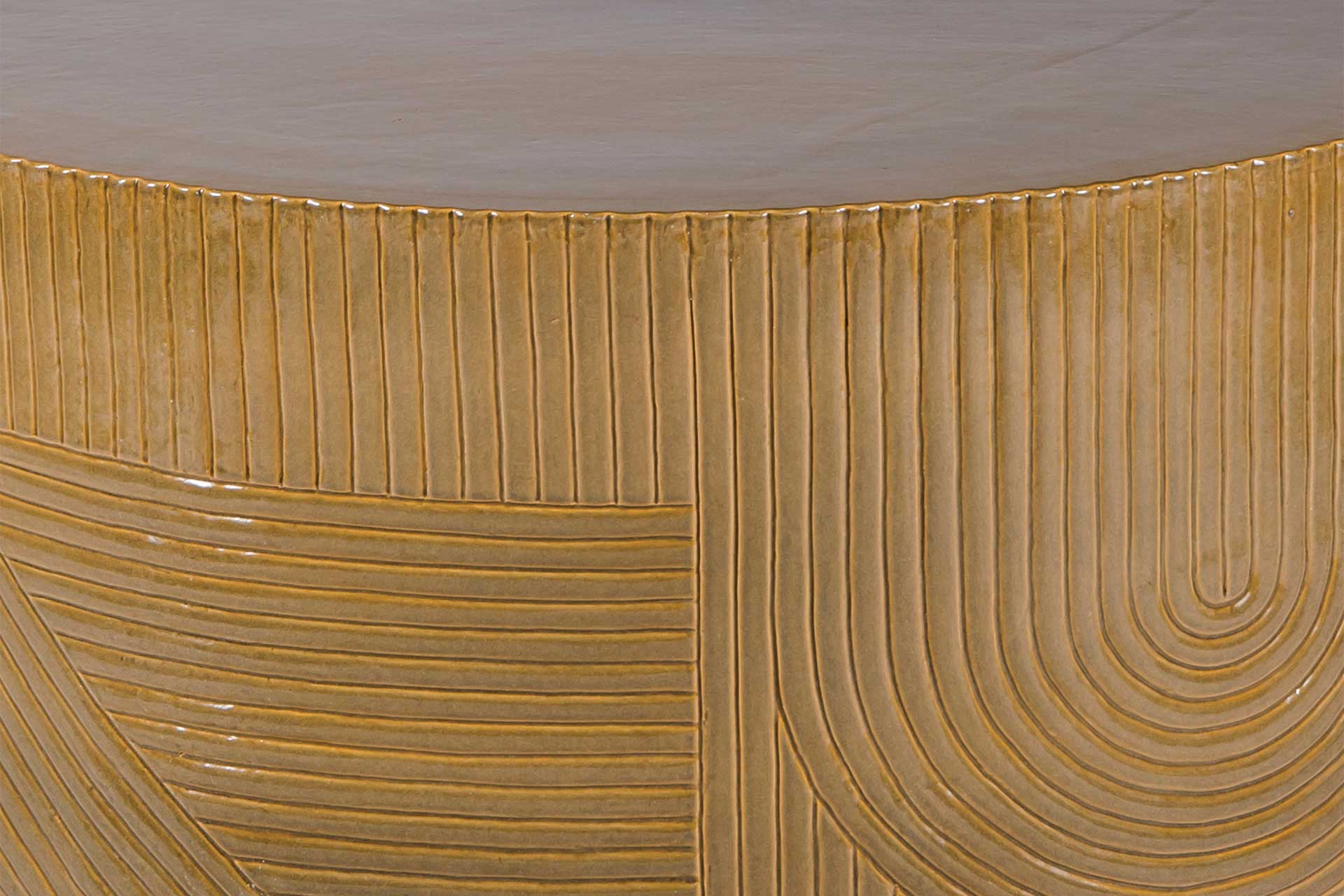 Seasonal Living Serenity Textured Ceramic Outdoor Coffee Table