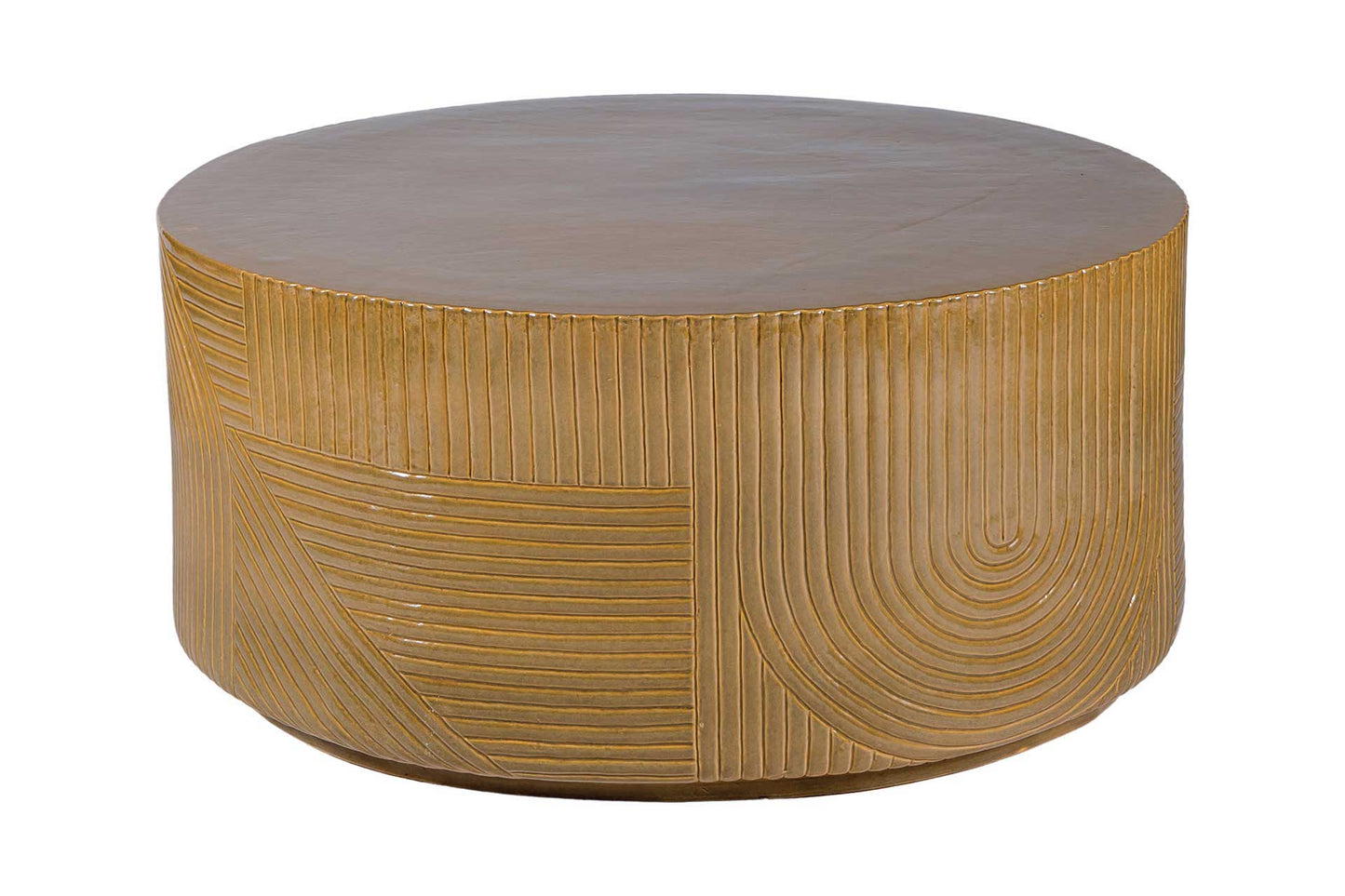 Seasonal Living Serenity Textured Ceramic Outdoor Coffee Table