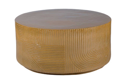 Seasonal Living Serenity Textured Ceramic Outdoor Coffee Table