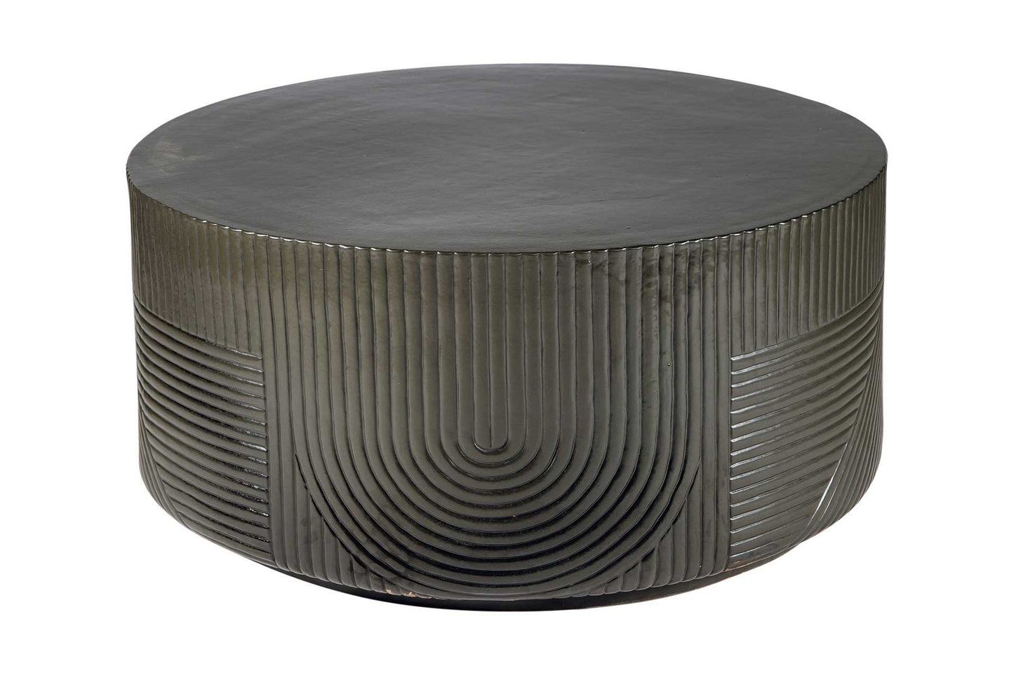Seasonal Living Serenity Textured Ceramic Outdoor Coffee Table