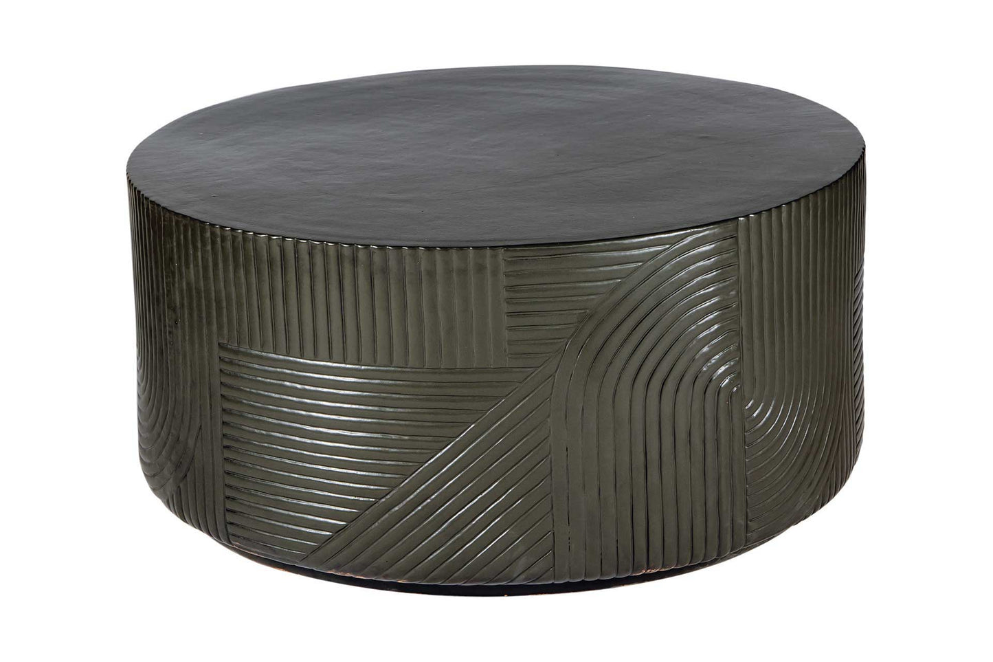 Seasonal Living Serenity Textured Ceramic Outdoor Coffee Table