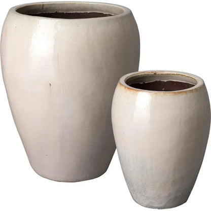 Ceramic Round Pot - LOOMLAN - Emissary - Planters