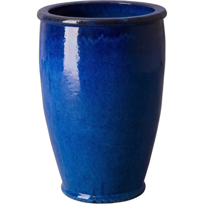 Ceramic Round Rim Planter - LOOMLAN - Planters