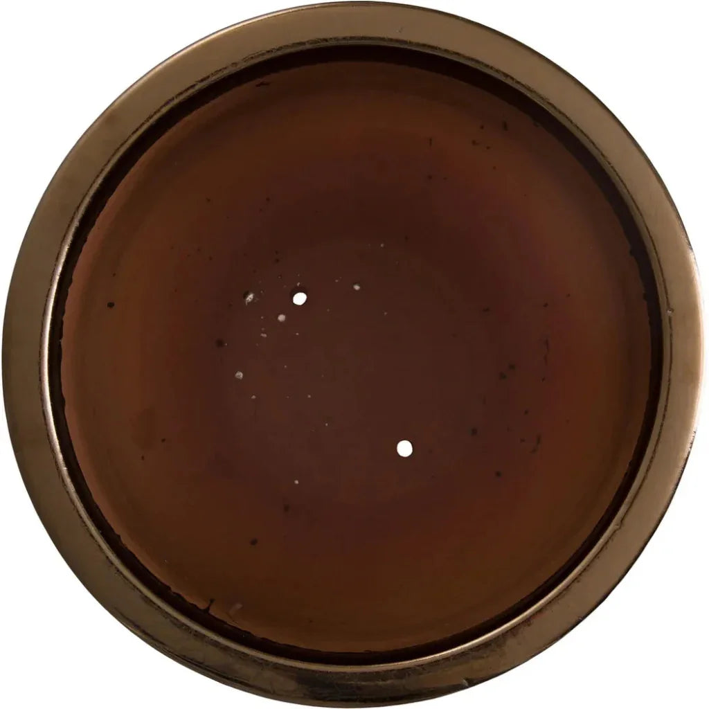 Ceramic Round Tall Planter - LOOMLAN - Emissary - Planters