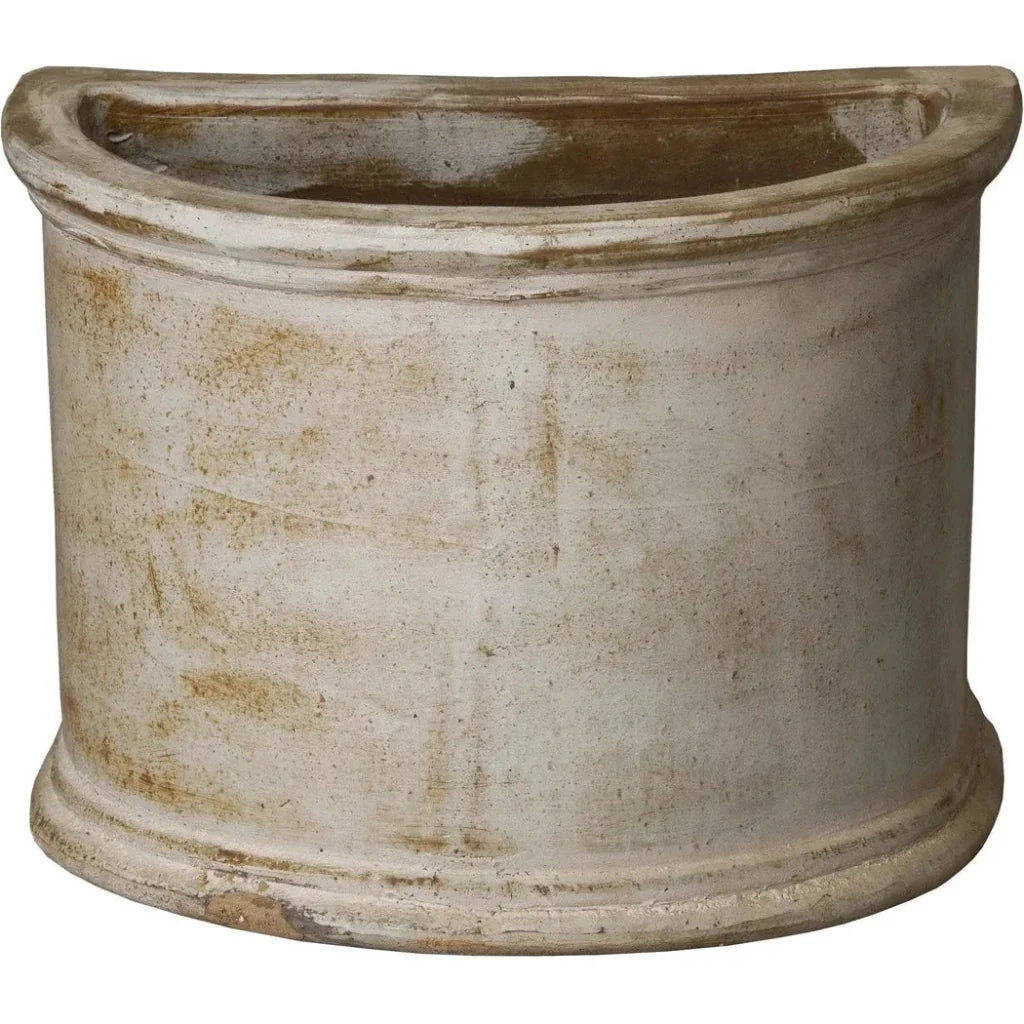 Ceramic Semicircle Planter - LOOMLAN - Planters