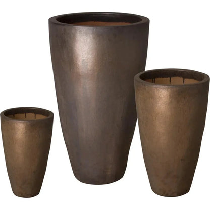Ceramic Tall Round Planter