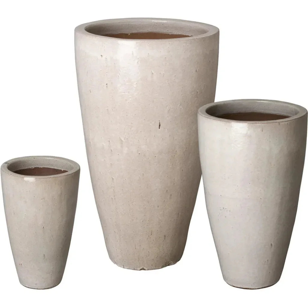 Ceramic Tall Round Planter