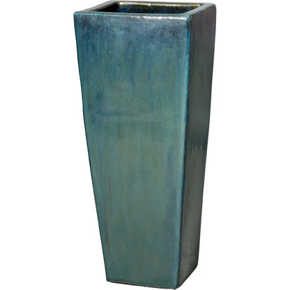 Ceramic Tall Square Planter