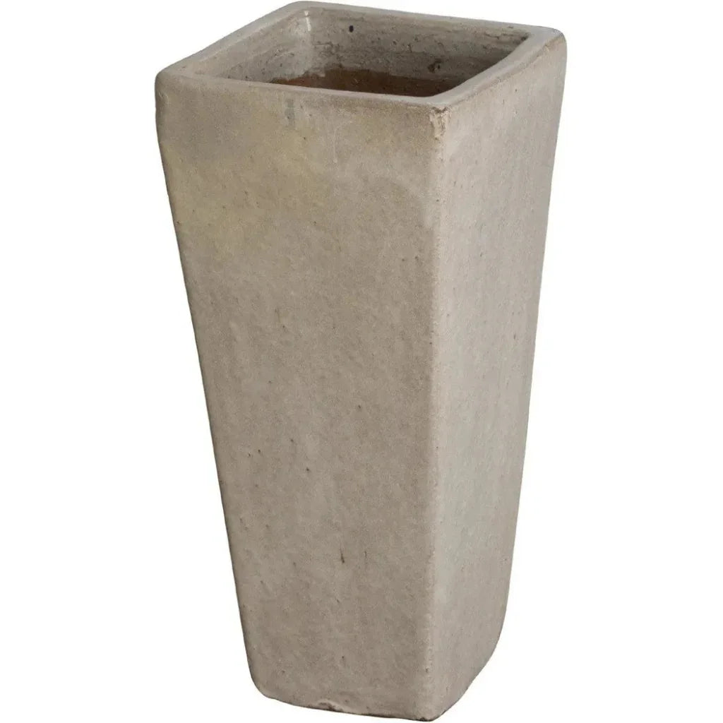 Ceramic Tall Square Planter - LOOMLAN - Emissary - Planters