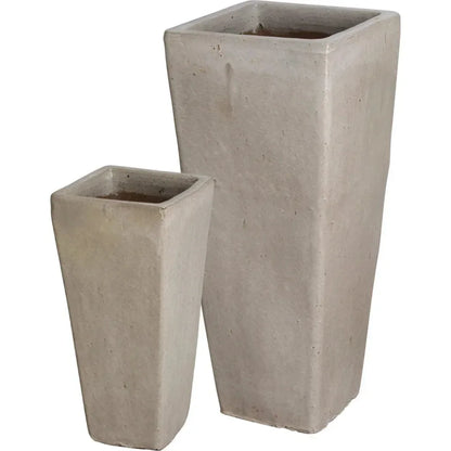 Ceramic Tall Square Planter