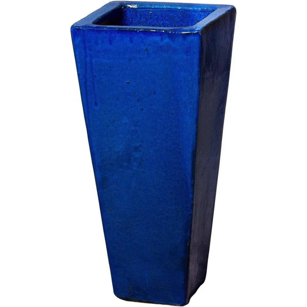 Ceramic Tall Square Planter