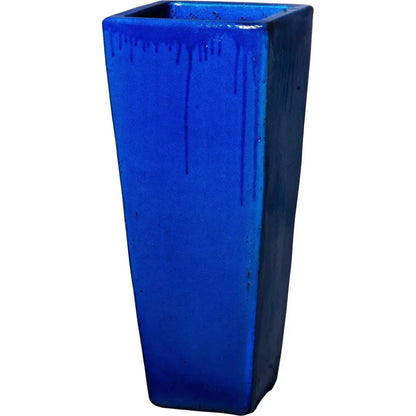 Ceramic Tall Square Planter - LOOMLAN - Emissary - Planters