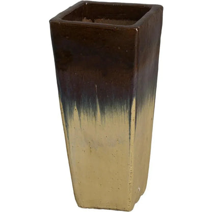 Ceramic Tall Square Planter - LOOMLAN - Emissary - Planters