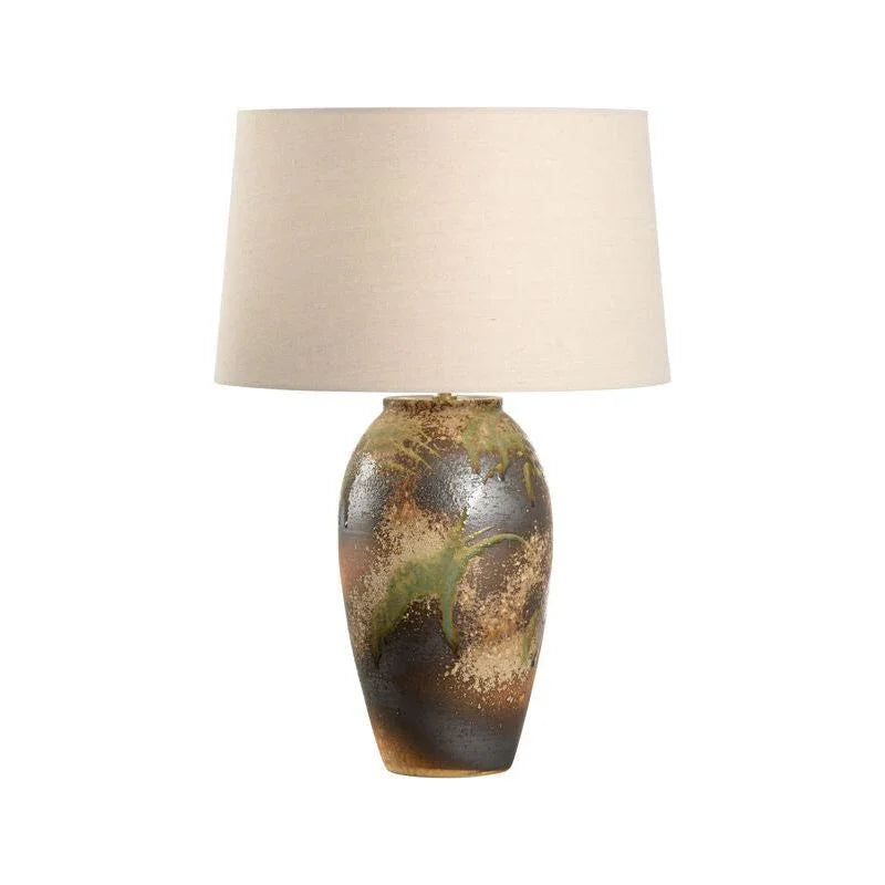 Wildwood Chaiaki Sandy Clay Handcrafted Table Lamp