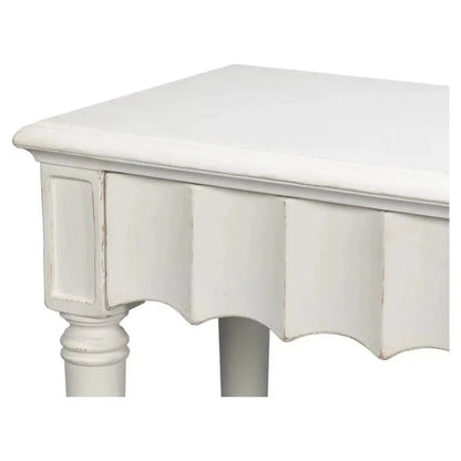 Chantal Console Table Drawers & Storage Antique White - LOOMLAN - Sarreid - Console Tables