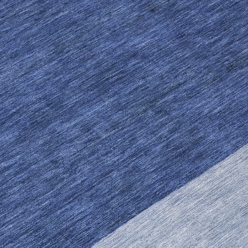 LOOMLAN Rugs Chantissa Blue Washable Indoor-Outdoor Rug