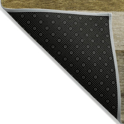 LOOMLAN Rugs Chantissa Coffee Washable Indoor-Outdoor Rug