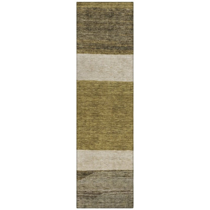 LOOMLAN Rugs Chantissa Coffee Washable Indoor-Outdoor Rug