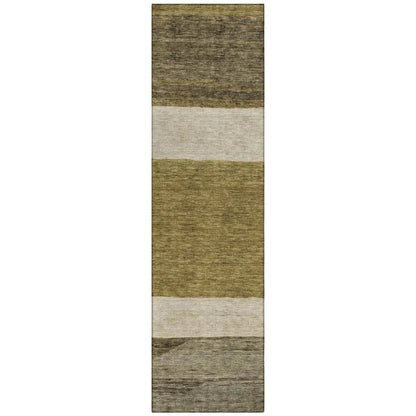 LOOMLAN Rugs Chantissa Coffee Washable Indoor-Outdoor Rug