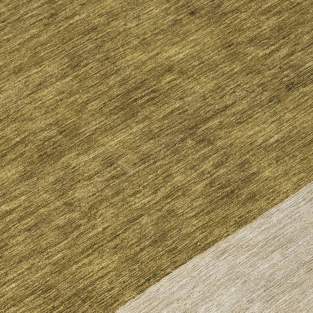 LOOMLAN Rugs Chantissa Coffee Washable Indoor-Outdoor Rug