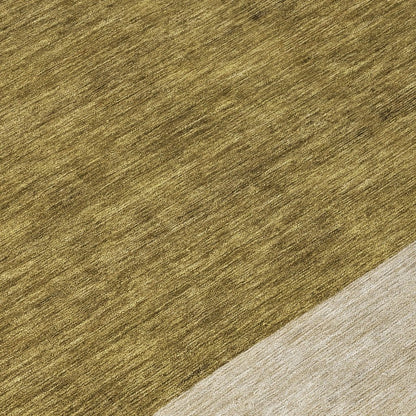 LOOMLAN Rugs Chantissa Coffee Washable Indoor-Outdoor Rug
