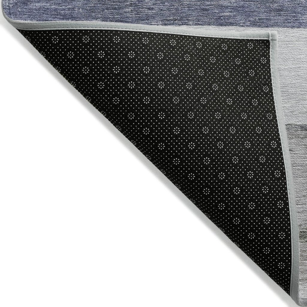 LOOMLAN Rugs Chantissa Denim Washable Indoor-Outdoor Rug
