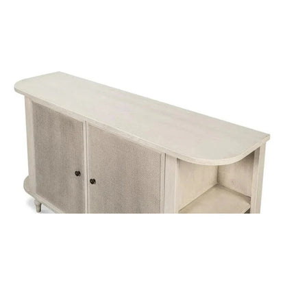 Charity Tulip Wood Ivory Sideboard - LOOMLAN - Sideboards