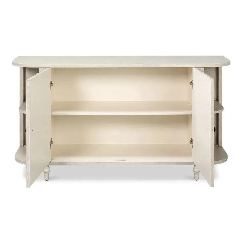 Charity Tulip Wood Ivory Sideboard - LOOMLAN - Sideboards