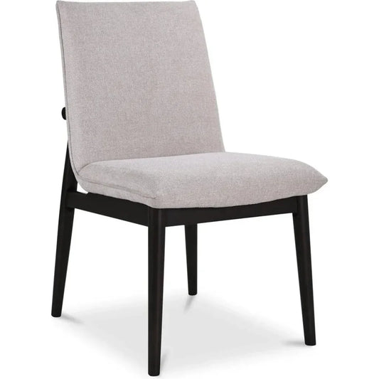 Moe's Home Charlie Black Performance Fabric Dining Chair 2PC