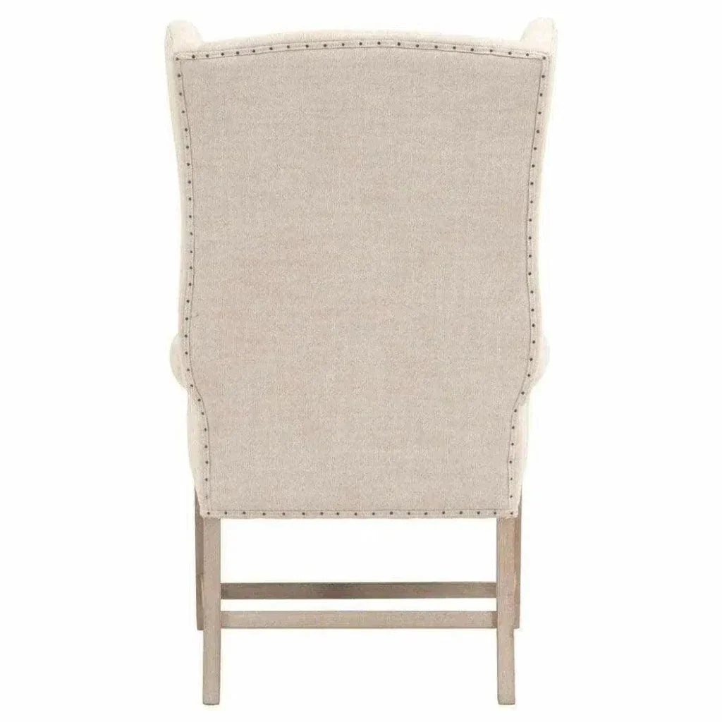 Essentials For Living Chateau Wingback Performance Fabric Armchair