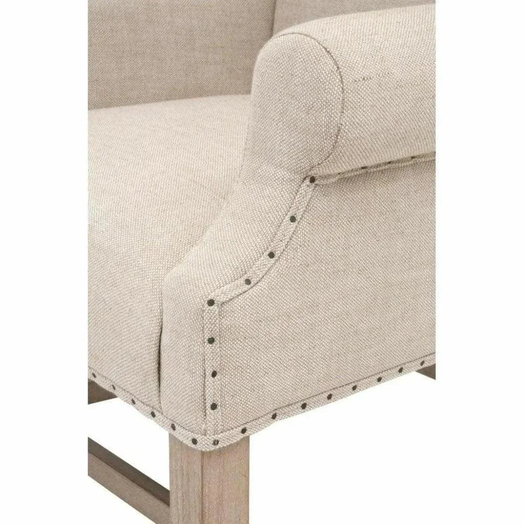 Essentials For Living Chateau Wingback Performance Fabric Armchair