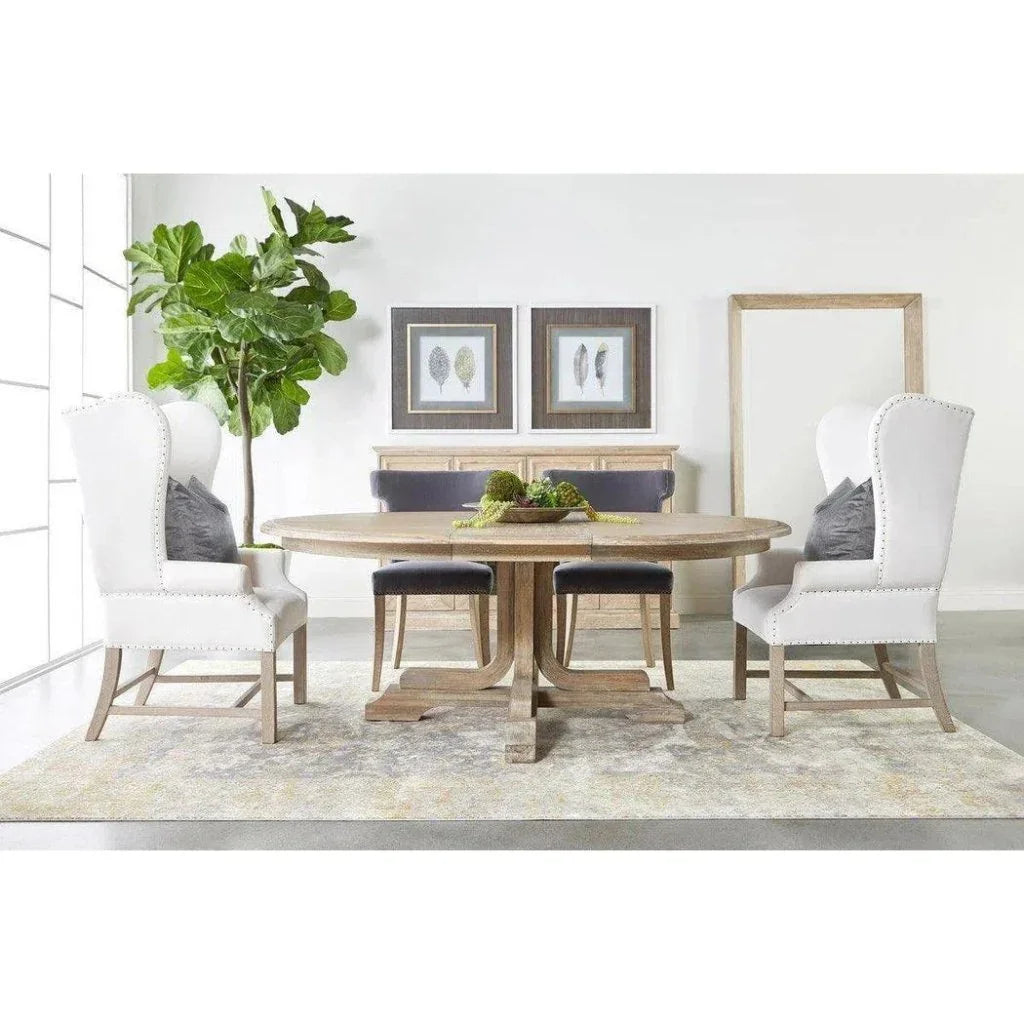 Essentials For Living Chateau Wingback Performance Fabric Armchair