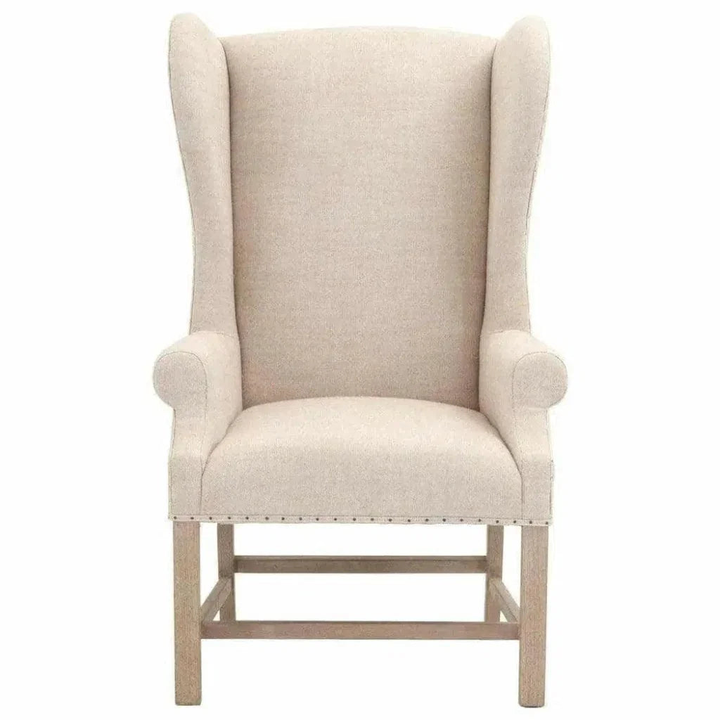 Essentials For Living Chateau Wingback Performance Fabric Armchair