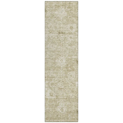 LOOMLAN Rugs Chroma Brown Washable Indoor-Outdoor Rug