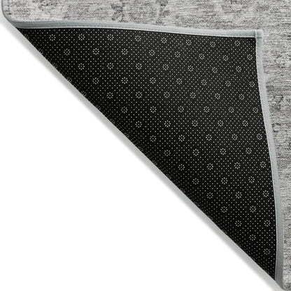 LOOMLAN Rugs Chroma Gray Washable Indoor-Outdoor Rug