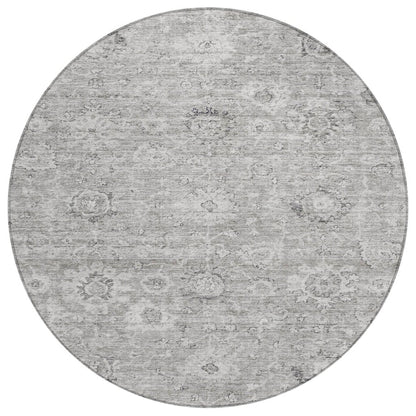 LOOMLAN Rugs Chroma Gray Washable Indoor-Outdoor Rug