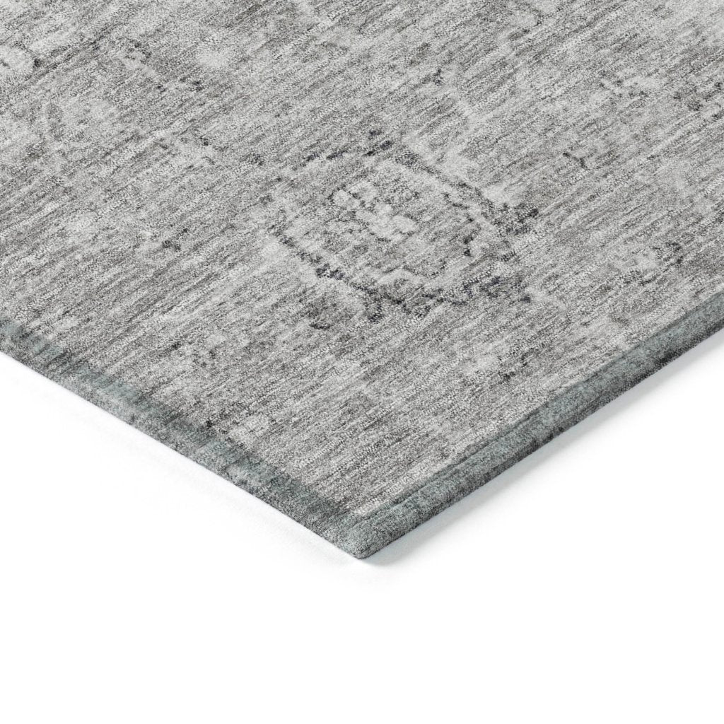 LOOMLAN Rugs Chroma Gray Washable Indoor-Outdoor Rug