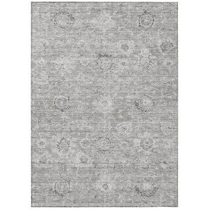 LOOMLAN Rugs Chroma Gray Washable Indoor-Outdoor Rug