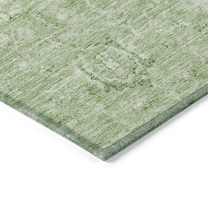 LOOMLAN Rugs Chroma Green Washable Indoor-Outdoor Rug