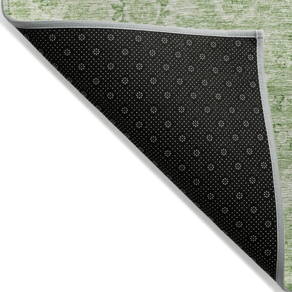 LOOMLAN Rugs Chroma Green Washable Indoor-Outdoor Rug