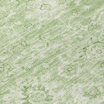 LOOMLAN Rugs Chroma Green Washable Indoor-Outdoor Rug