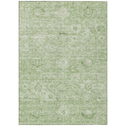 LOOMLAN Rugs Chroma Green Washable Indoor-Outdoor Rug